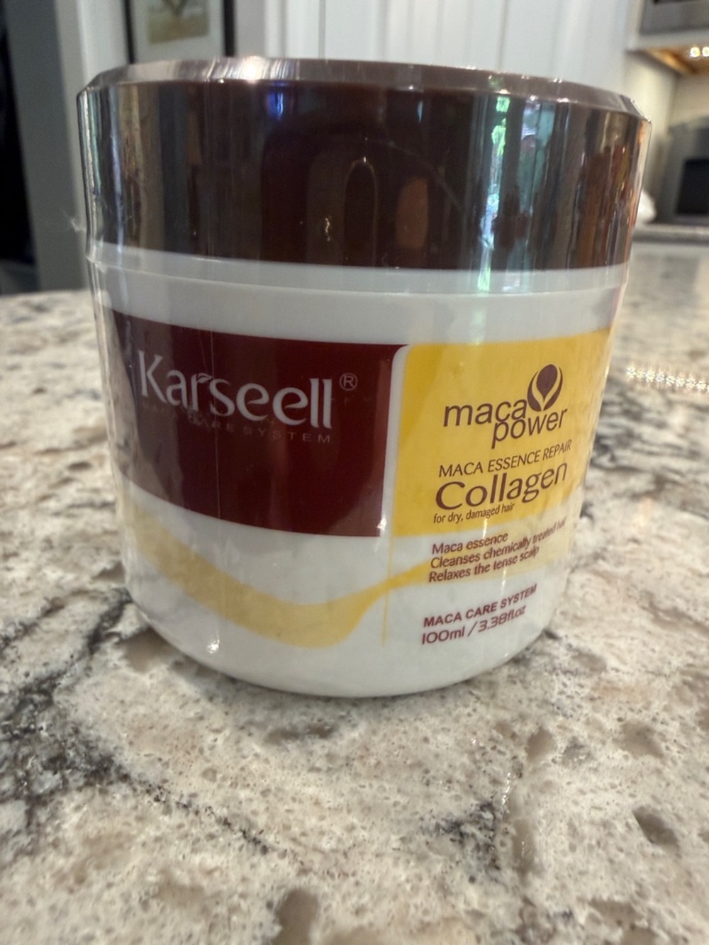 Karseell Maca Power Collagen Hair Mask 100 ml (3.38 fl. oz.) NEW